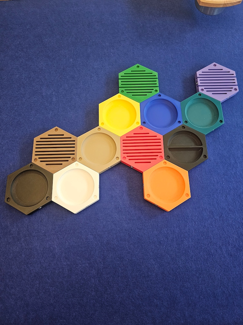 Wyrmwood Component Holder Table Accessory, Modular Game Table and Prophecy Compatible, Board