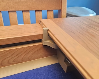 Wyrmwood Table Leaf Bracket (Topper Stopper!, Modular Game Table, Hex Table, DM Screen GM Screen Board Game Accessories