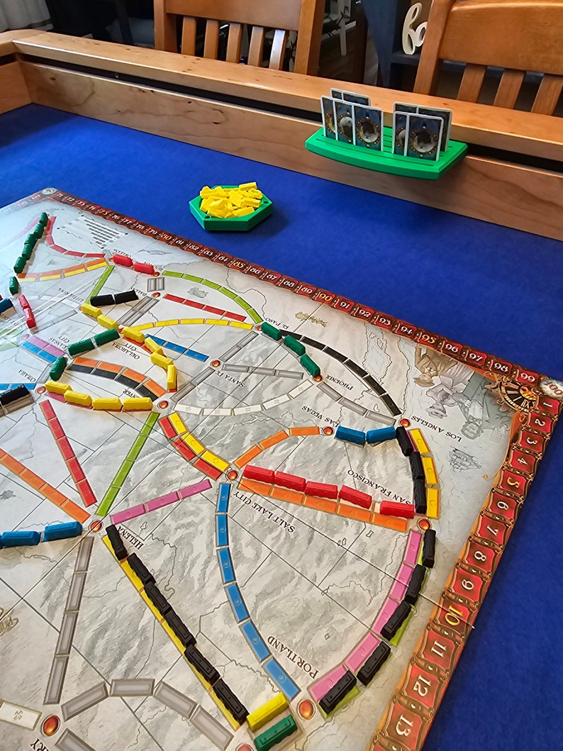 Wyrmwood Card Holder Table Accessory, Modular Game Table and Prophecy Compatible, Board Game