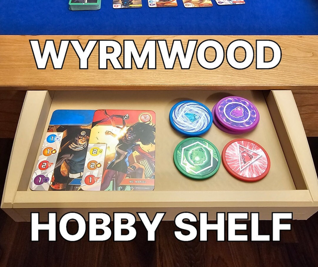 Wyrmwood Hobby Shelf Table Accessory, Modular Game Table and Prophecy