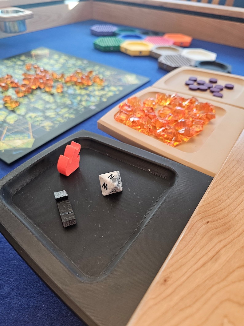 Wyrmwood Component Holder Table Accessory, Modular Game Table and