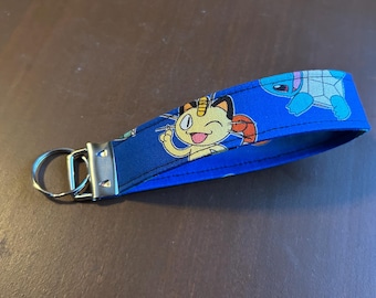 Key fob made from anime fabric