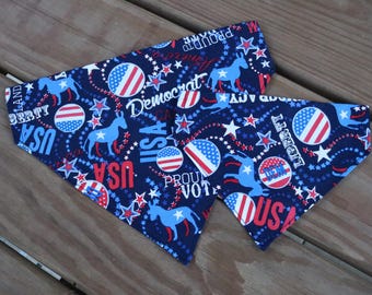 Proud Democrat -- Slip-on Bandana