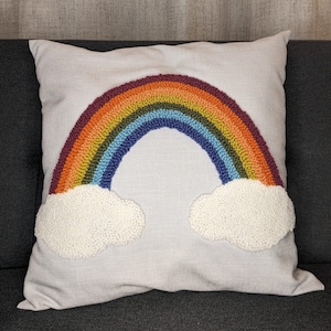 “Rainbow” cushion cover