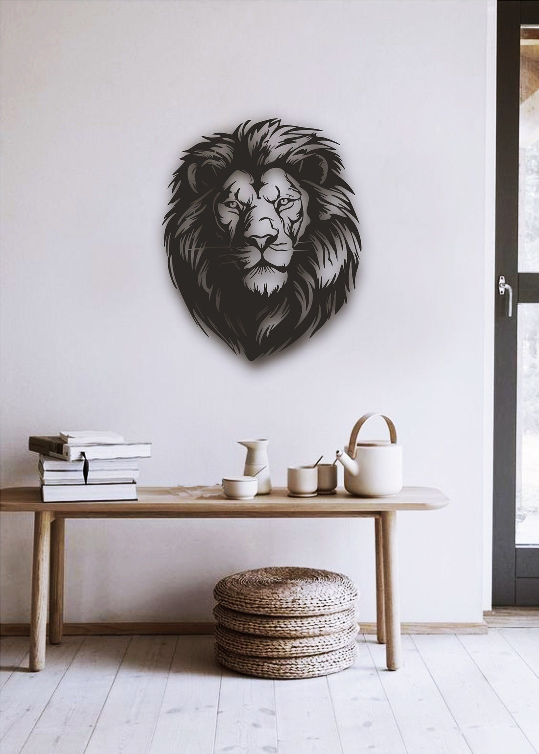Metal Lion Wall Decor Gift Idea Animal Lover Lion Decor Chrismas Gift Il 1080xN.5709356323 5pb5