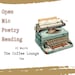 Poetry Slam Clipart - Reciting Poetry Creative Writing Graphics Urban ...