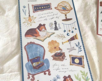 Mind Wave Gold Foil Sticker Sheet | Snug Room | Astronomy