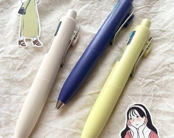 Uniball One P Gel Pen | Set of 1 / 3 Styles | 0.5mm Black Ink
