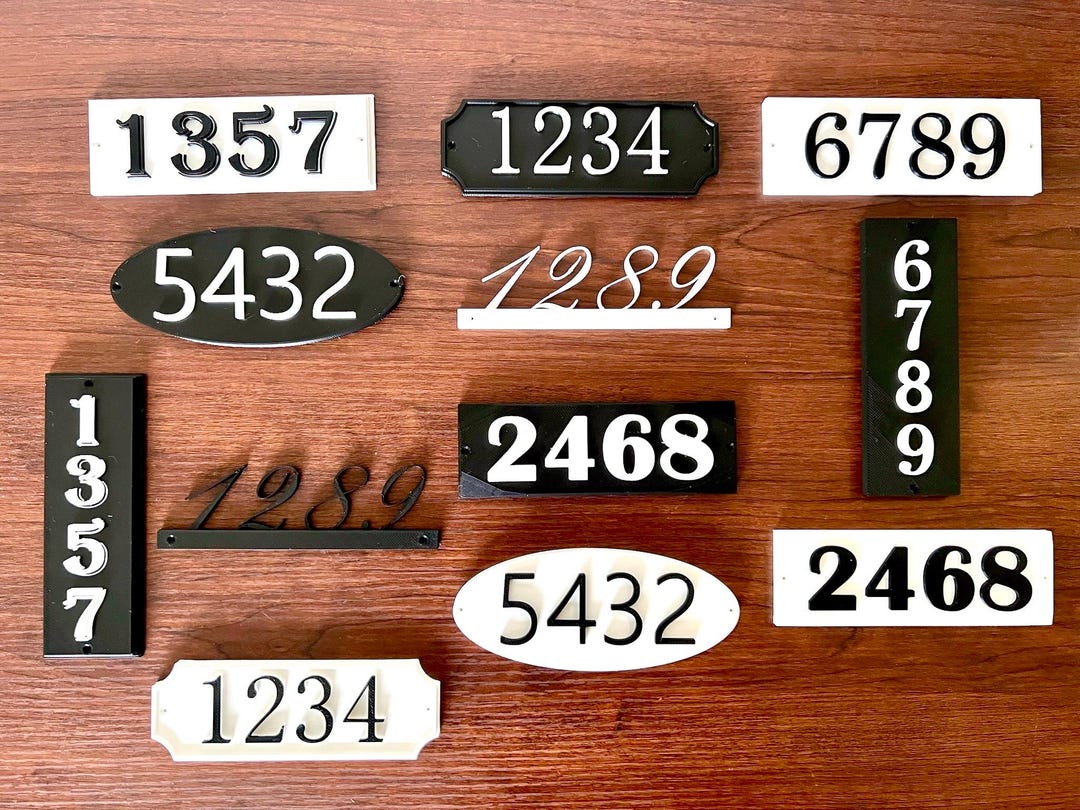 Address Plaques - Custom - Etsy