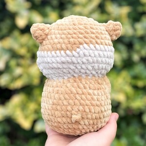 Valentine's Day Hamster Plushie Crochet Pattern - Heartfelt DIY Gift, digital pattern image 9