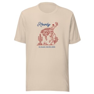 Camiseta gráfica Feliz de que estés aquí