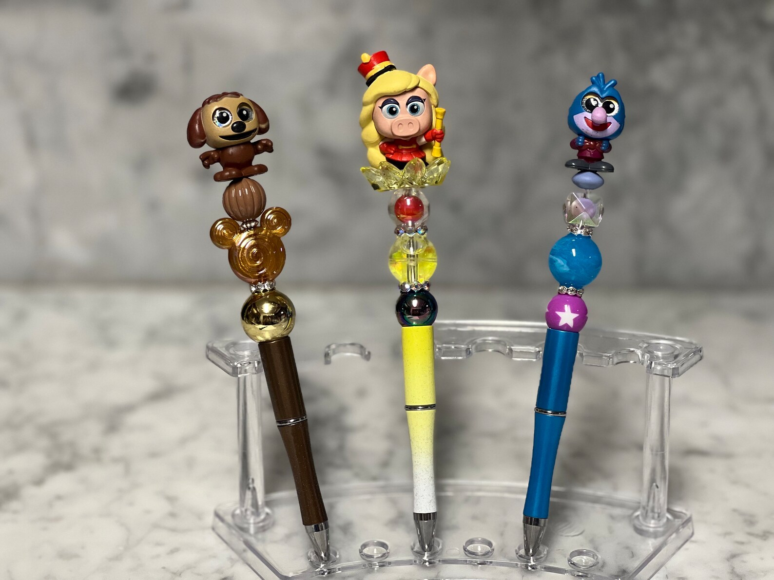Handmade Muppets Beaded Pen | Disney Doorables - Etsy