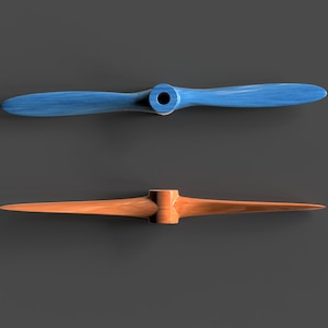 Hélice d'avion fichier 3D pour cnc (stl)