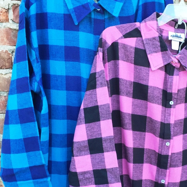 New 100% Cotton Flannel Night Shirt w/leggings  M, 2X or 3X