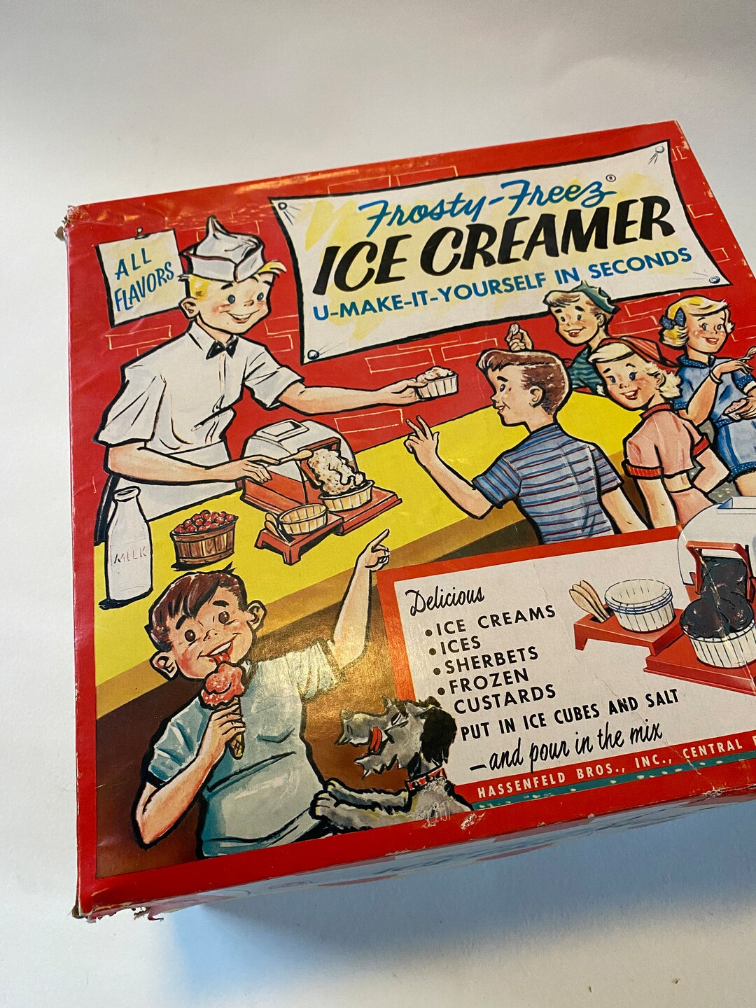 1960s Frostyfreez Ice Creamer in Box Etsy