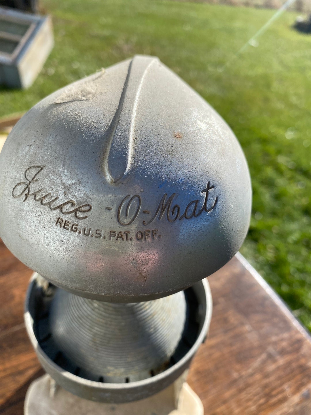 Vintage Juice O Mat Citrus Squeezer Etsy