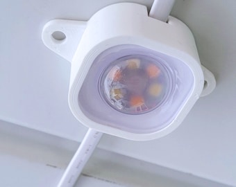 Govee PRO Permanent Outdoor Lights (H706) Mount Bracket Clip – White or Black Color