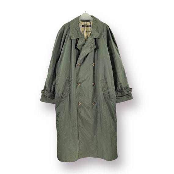 Vintage 90's Brooks Brothers Thom Browne Nylon trench Coat
