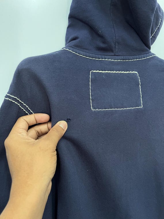 Vintage Y2K True Religion USA Hoodie Light Jacket Sashiko