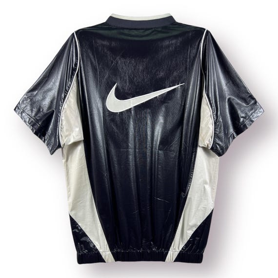 nike short sleeve baseball jacket