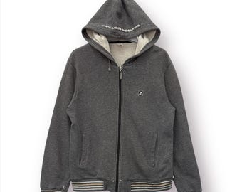 Sweat à capuche zippé vintage Courreges Sport Futur - 40