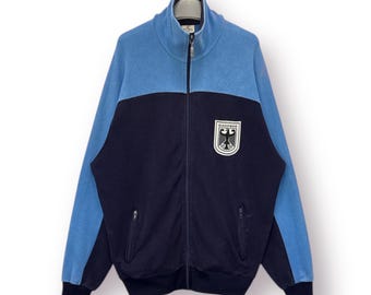 Vintage 80s Bundeswehr Germany Military Track Jacket - 52 - Etsy