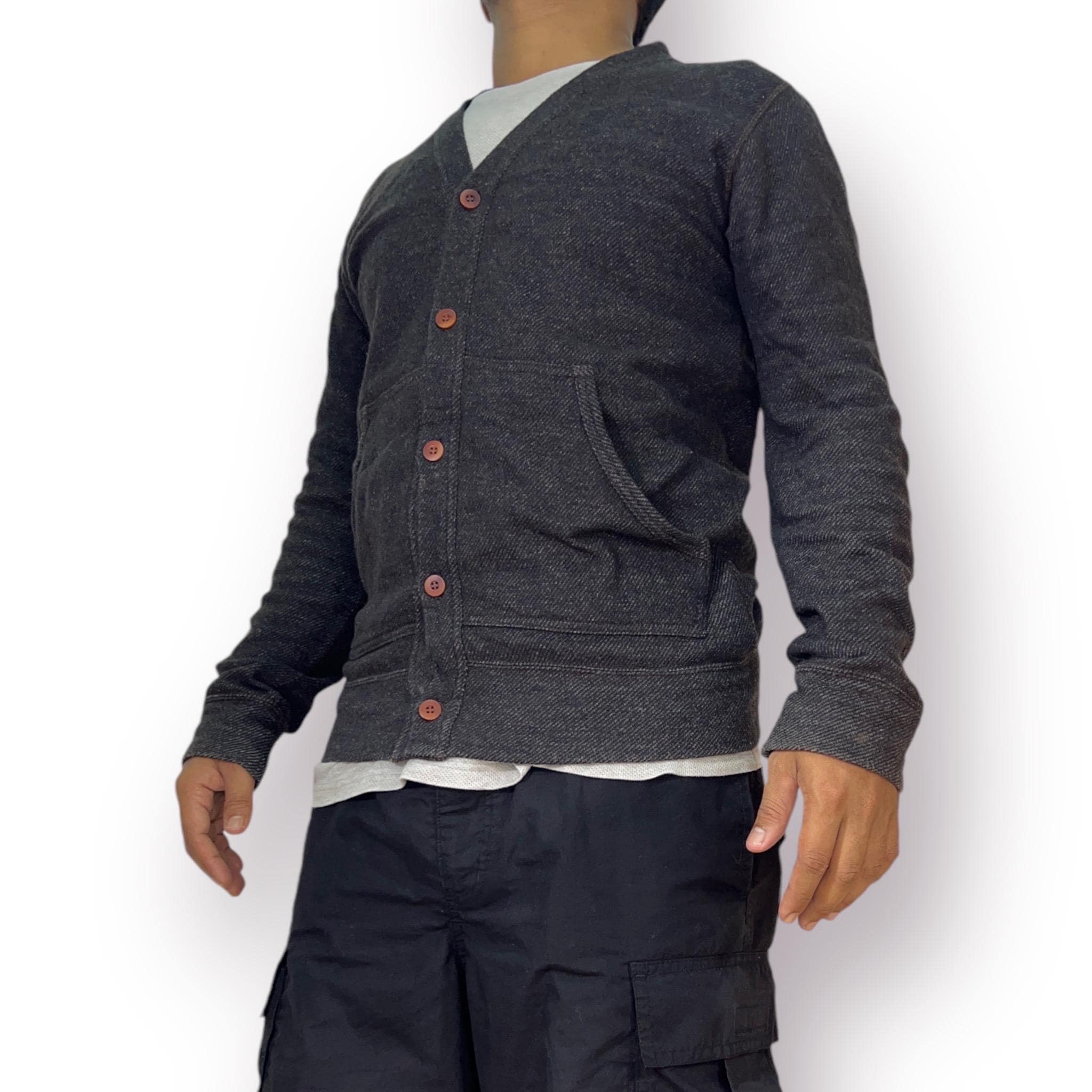 Vintage Comme Des Garcons Homme Cardigan Buttoned Pullover