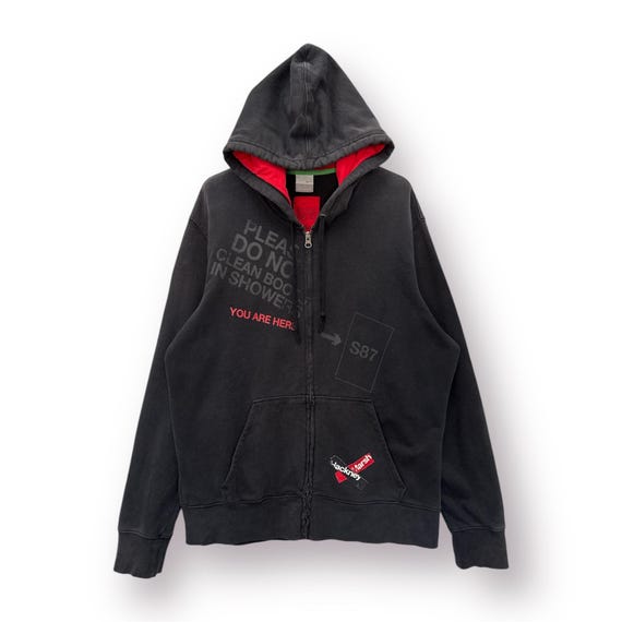Vintage Y2K Nike Hackney Football Trainer Zipper Hoodie