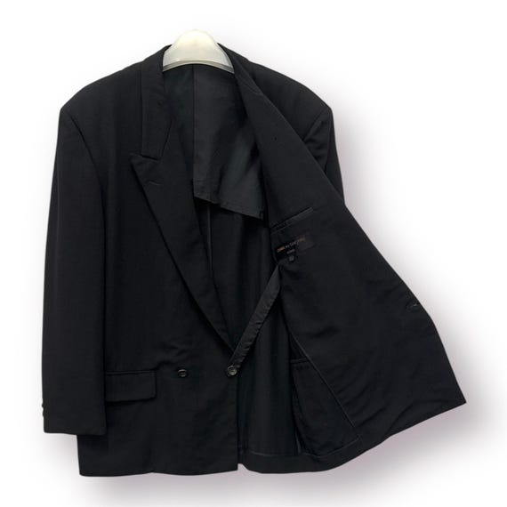 Comme des Garçons, Vintage Distressed Comme des Garcons HOMME AD1988 Double Breasted Blazer Jacket - S