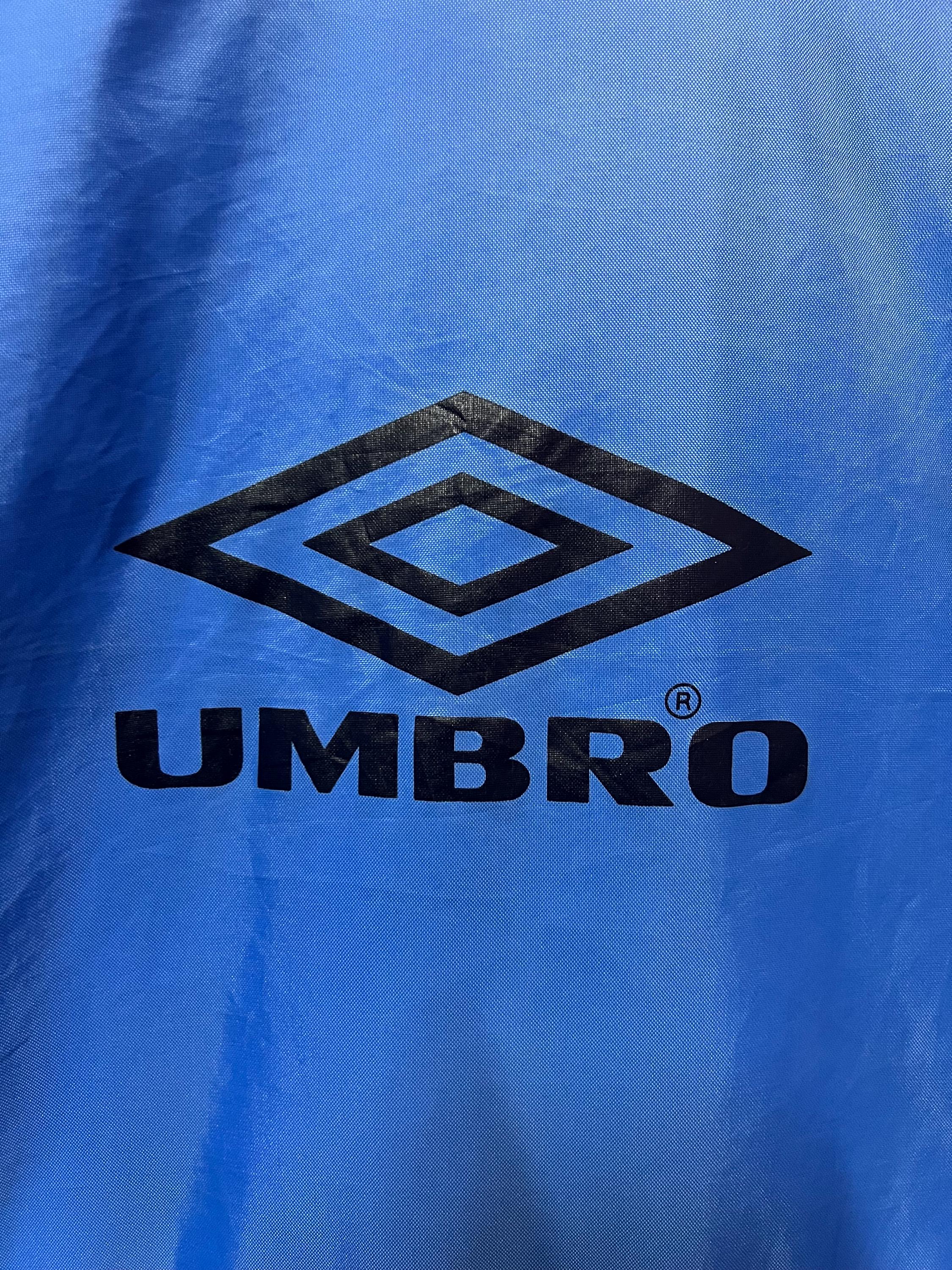 90s Umbro Trainer SS Lazio Soccer Club Windbreaker Baggy Jacket