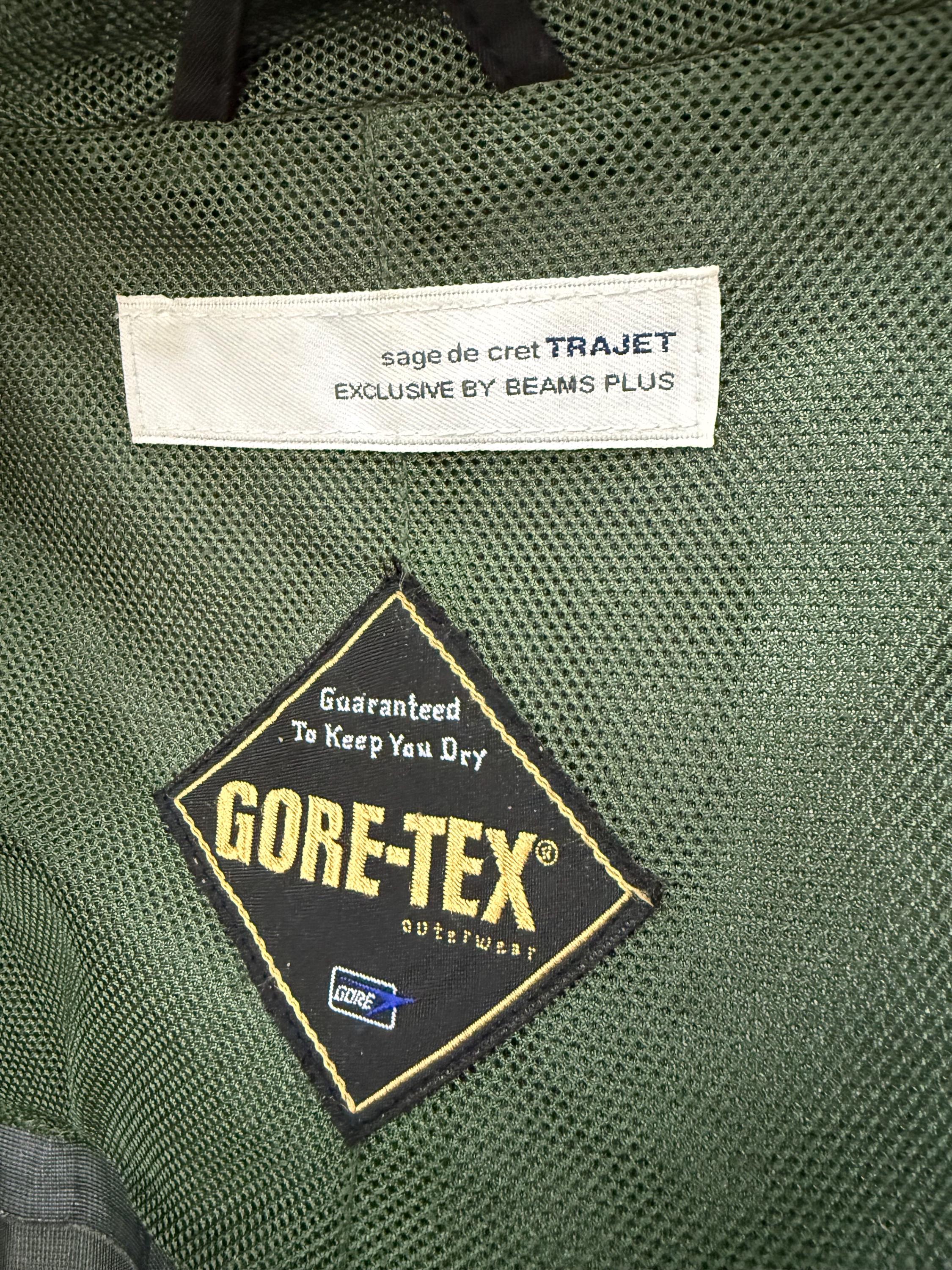 SAGE DE CRET TRAJET × BEAMS+ × GORE-TEX Vintage Sage De Cret Beams Japan Gore-tex Distressed