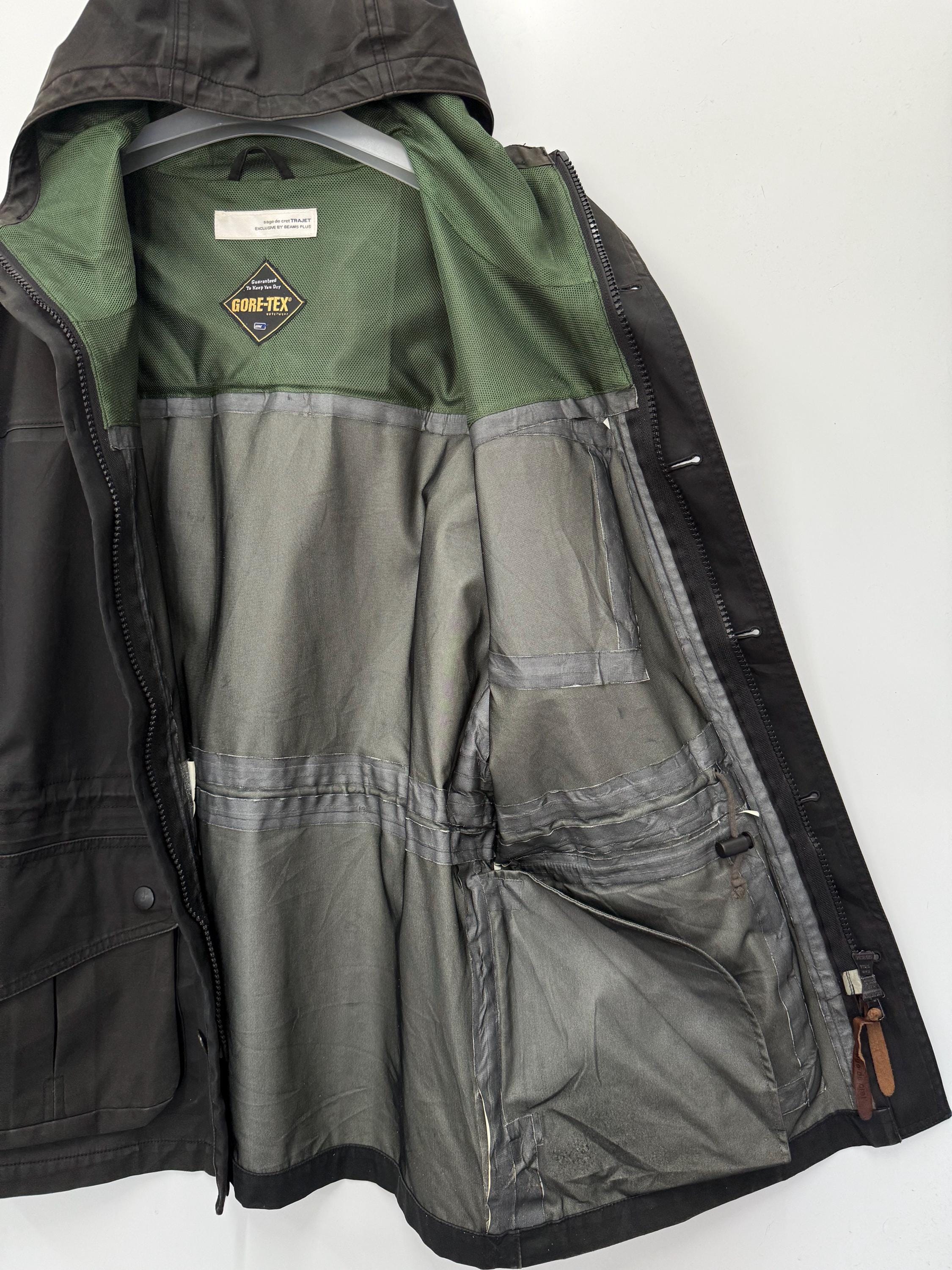 SAGE DE CRET TRAJET × BEAMS+ × GORE-TEX Vintage Sage De Cret Beams Japan Gore-tex Distressed