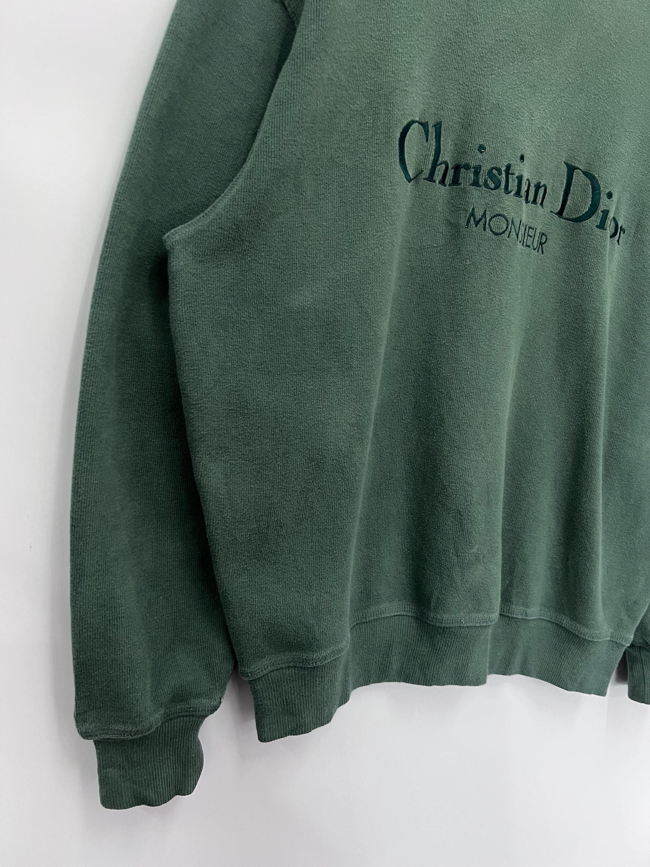 Vintage 90's Christian Dior Monsieur Embroidery Logo Rare Colors