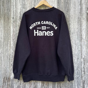 Vintage Hanes big logo Sweatshirt black