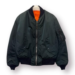 Vintage Alpha Industries MA-1 Bomber Jacket Made in USA - Etsy
