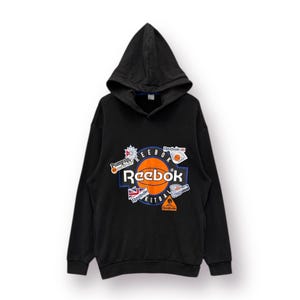 Vintage Reebok Sportwear Big Logo sweat Hoodie in Black