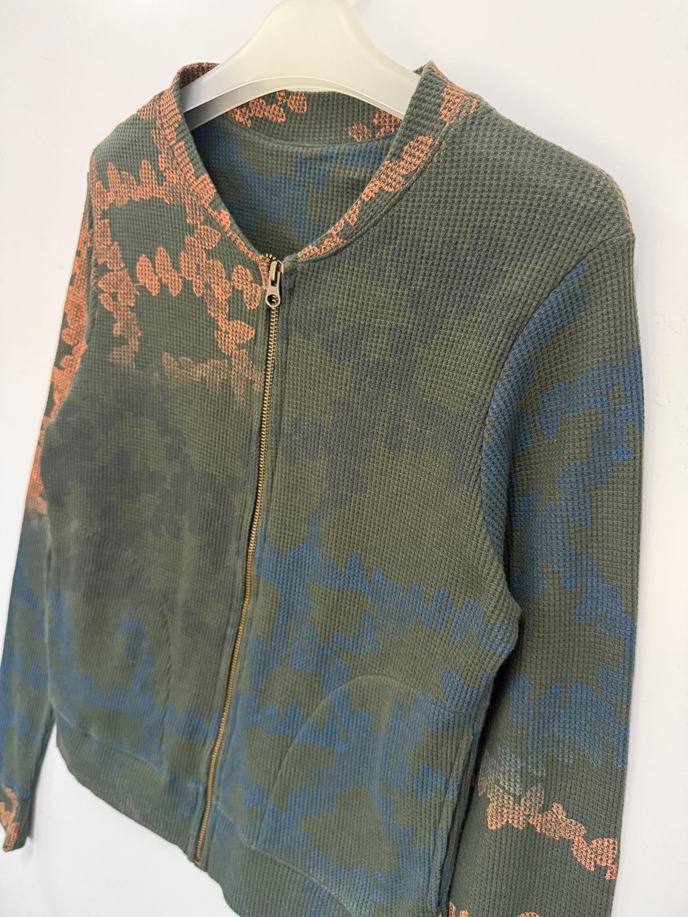 Vintage Juana De Arco Cotton Waffle Full Zip - Etsy