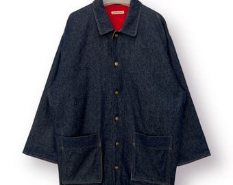 Vintage Big Mac Lined Denim Chore Barn Coat – Size M - Etsy