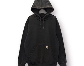Vintage Y2K Carhartt Workers Streetwear Distressed Sweat Hoodie - M