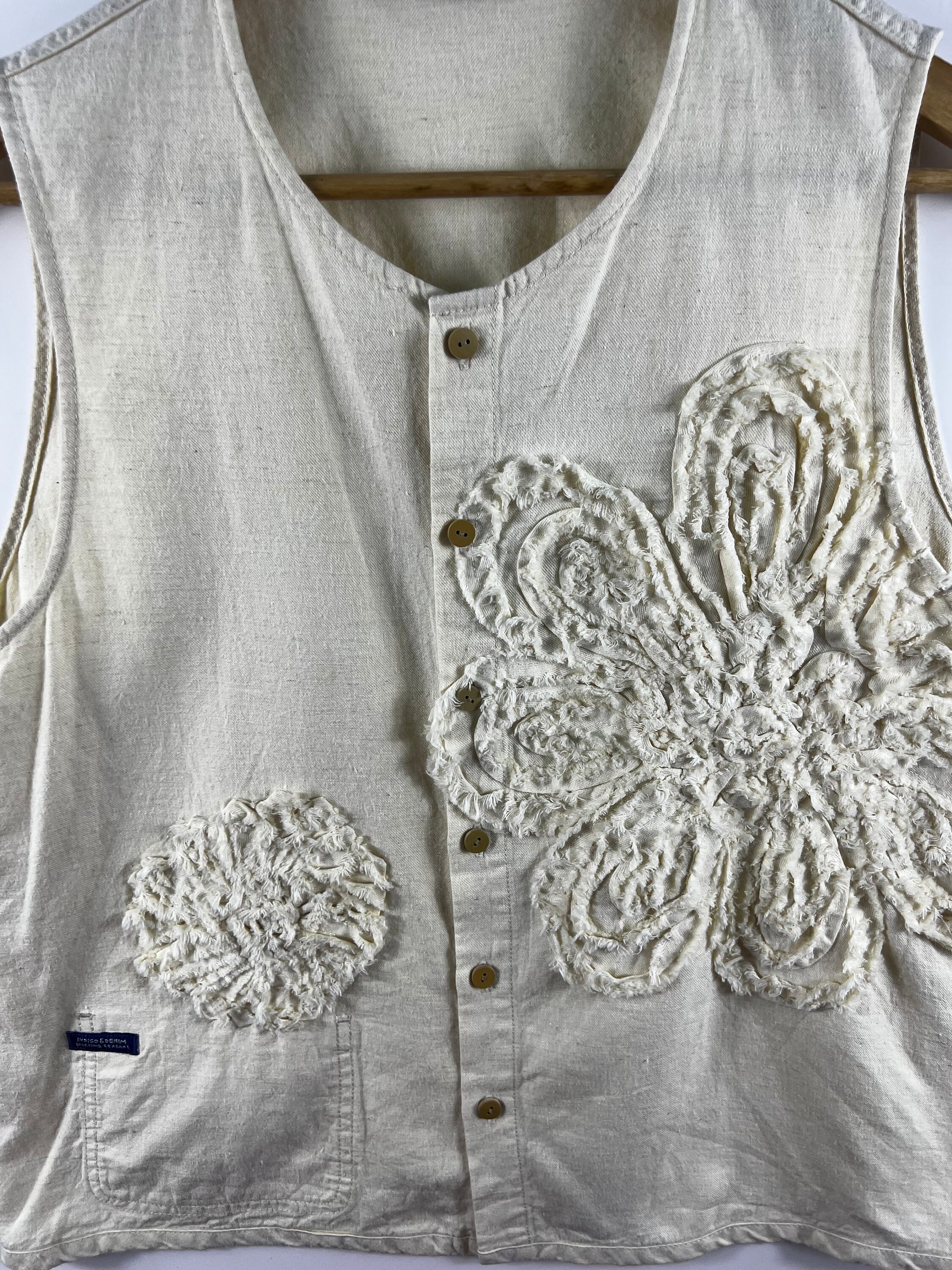 トップス HAI Issey Miyake Cotton Vest HAI Issey Miyake Cotton Vest トップス