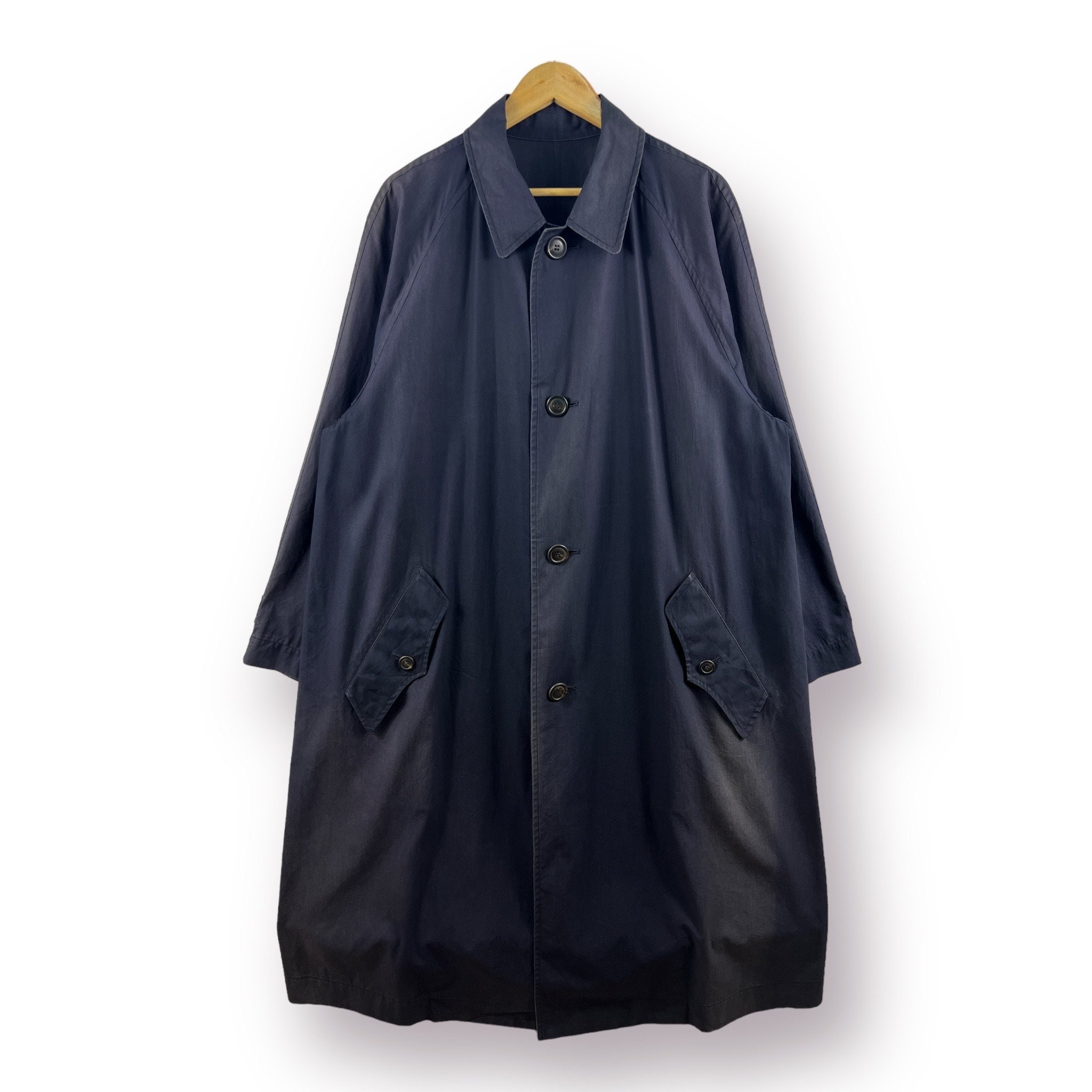 issey miyakeイッセイミヤケ　vintage coat archive Vintage Archive ISSEY MIYAKE Sunfaded Baggy Long Overcoat