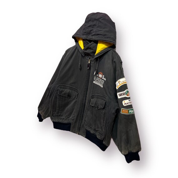 Pract Studio sunfaded hooded jacket - image 2