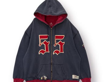 Vintage DISNEY Mickey Mouse Big Size Zipper sweat Hoodie - XXL