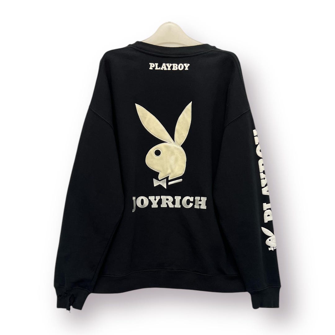 Vintage Y2k Playboy Joyrich Big Logo Sweatshirt L Size - Etsy