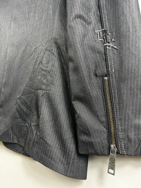Vintage Zipper Coat Fox Deluxe Racing Stripe Coat Casual Zipper M Size Etsy Canada