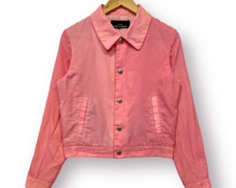 Tricot Comme Des Garçons Wool Grey Dot Lightweight Down Jacket