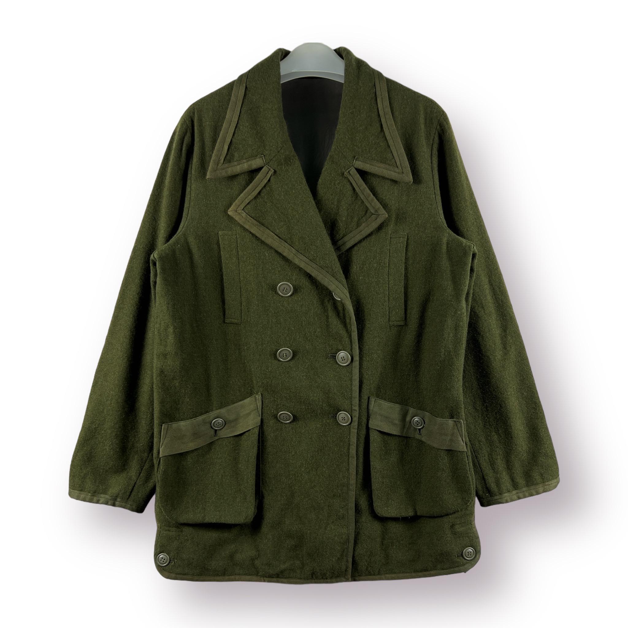 Vintage Japon Atsuro Tayama A.T wool long coat