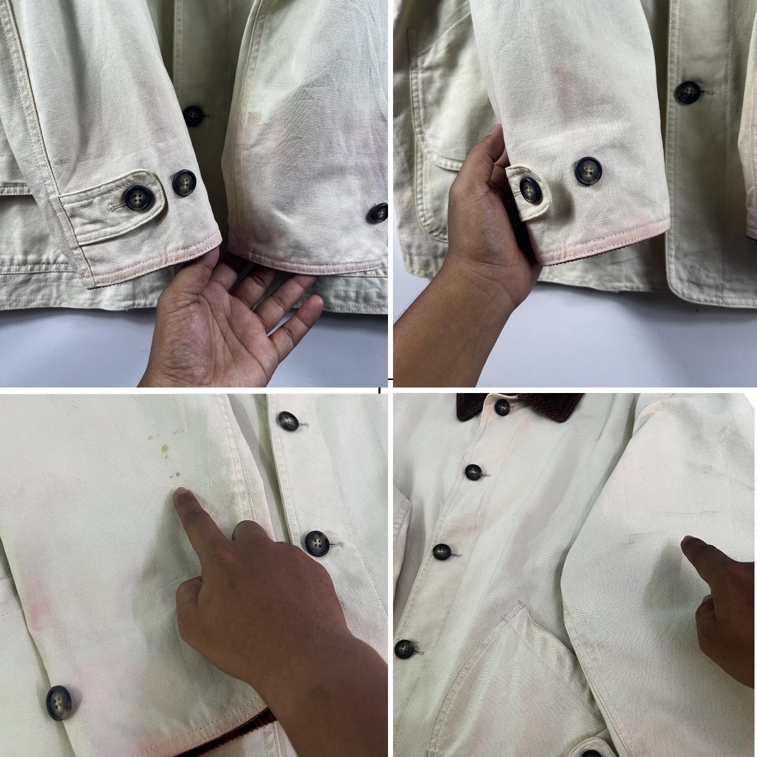 Vintage 90's BARN Coat Italian Lands' End Hunting Jacket Chore