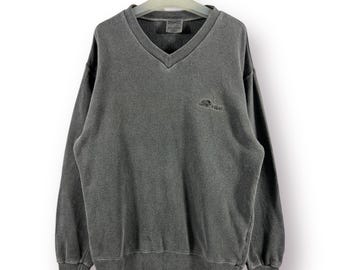 Vintage Y2K Piko Surf Snowboarding V-Neck sweatshirt - M