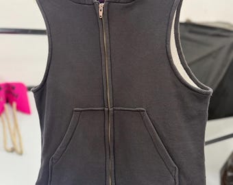 Chaleco con capucha vintage japonés Y2K Nepenthes Needles AiE - Talla S